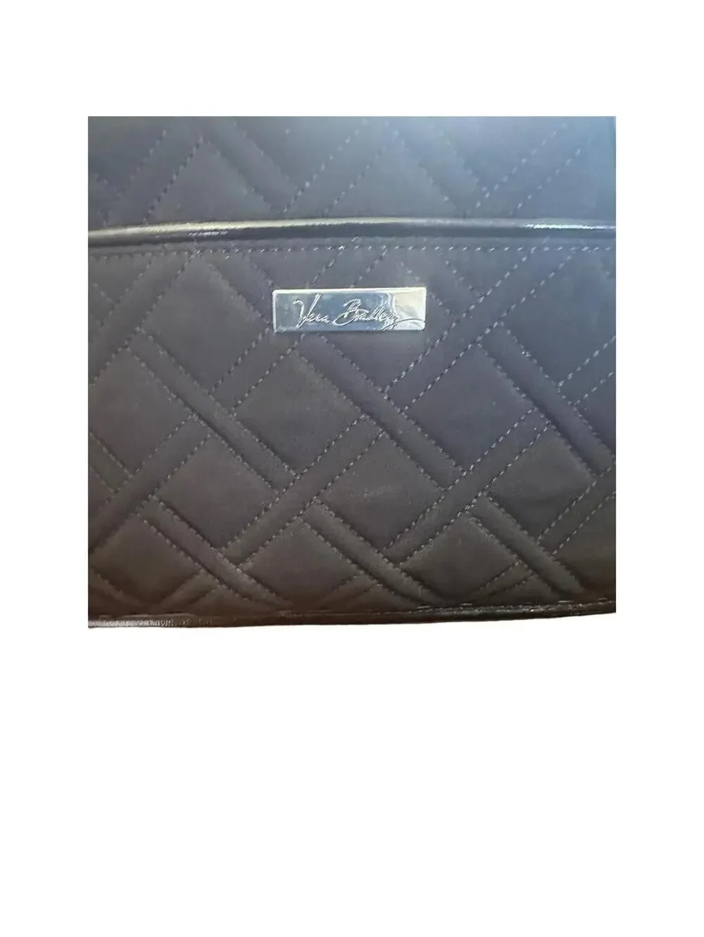 Vera Bradley | Black Quilt Bag | 0815
